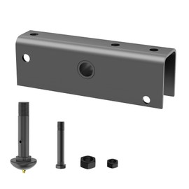 JIOTAR EQ-11 Trailer Equalizer Bushings Bolts Trailer Suspension Rebuilt Kit 11" Long 7/8" Center Hole, 2" Wide Slipper Springs （with Nuts & Bolts）