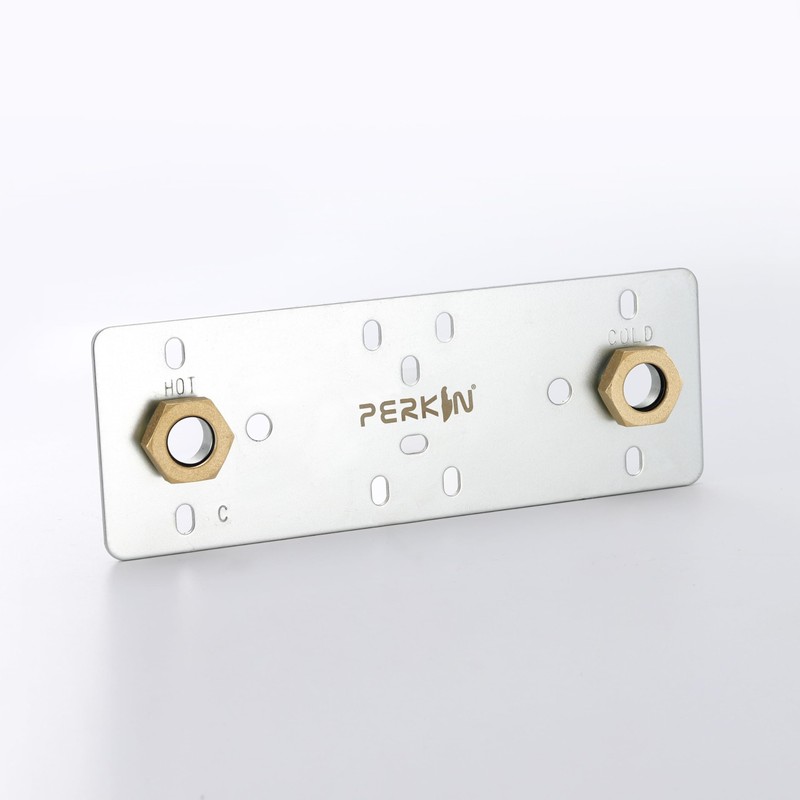 Shower Fixing Plate Systems for Strong Valve Connections, Leak-Free Installation