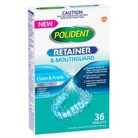 Polident Retainer & Mouthguard Daily Cleanser Tab X 36