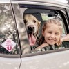 cobee Car Safety Warning Signs Sticker, 2 Pcs Little Princess