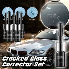 YJ_Supermall Cracked Glass Nano Repair Kit Windshield Nano Repair Liquid DIY Car Window Phone