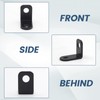 Biqing 2PCS LED Light Bar Side Mounting Brackets Universal Single