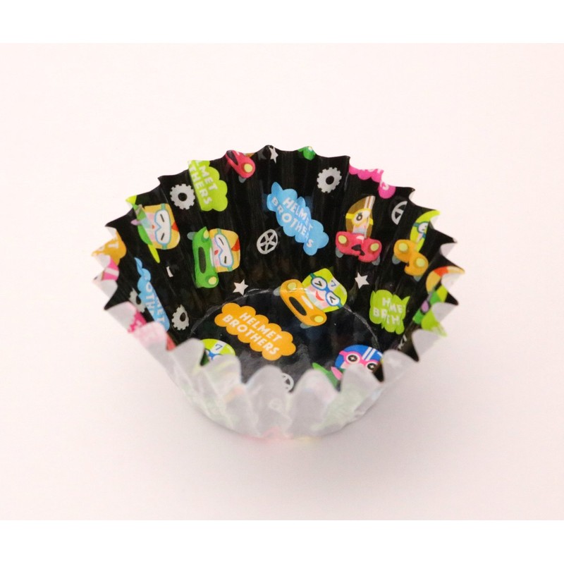 Torune Bento Goods, Antibacterial Bento Cup, Helmet Brothers, 20 Pieces