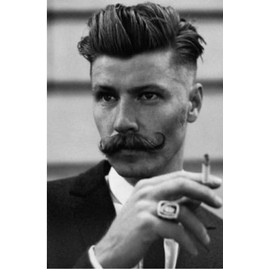 GBS G.B.S Mustache Wax Extra Strong Hold Fragrance Free 1oz