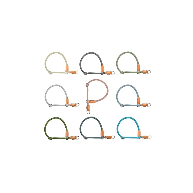 Leisegrün Adjustable Paracord Dog Collar | Nylon Collar | Model