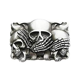 eeddoo Buckle - The 3 skulls