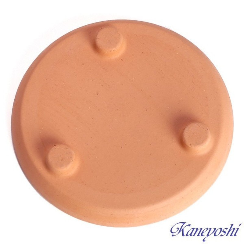 kaneyoshi Pan Pot Pottery Saucers 受皿 素焼 3 # # #