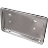JET INOUE 501166 License Plate Frame, For Mid-Sizes, Stainless Steel