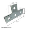 A.A 4 Pack Heavy Duty Electro-Galvanized Steel T Shaped Flat