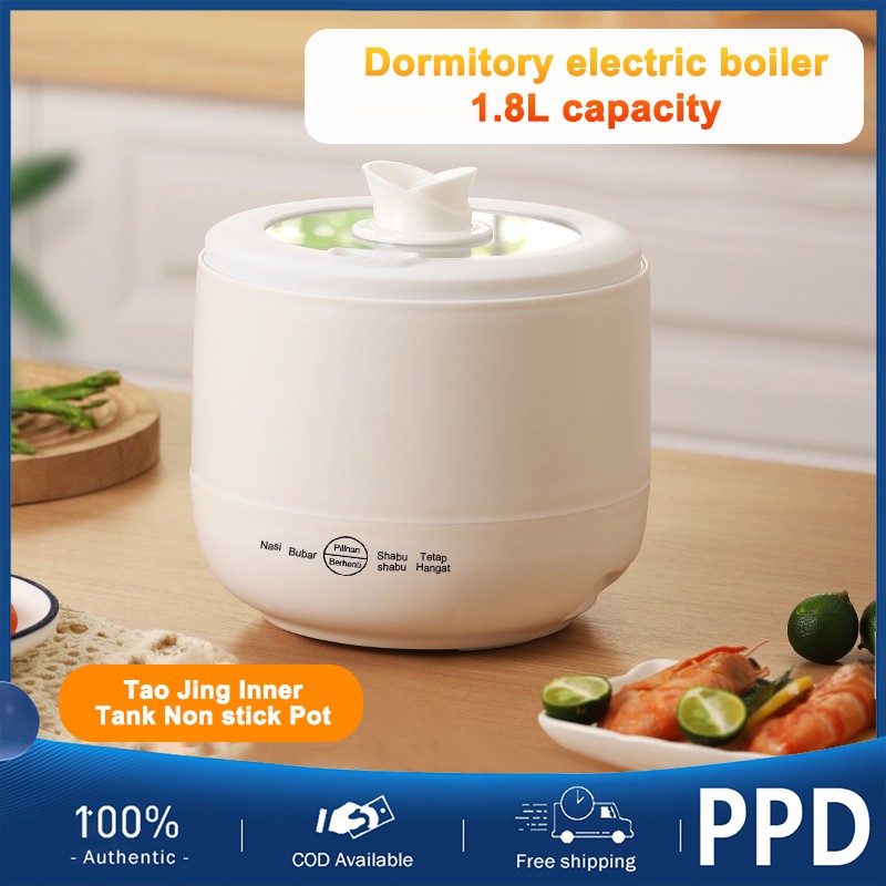1.8L Mini Rice Cooker Dormitory Electric Hot Pot Cook Rice