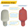 Yuoyar Sunglass Holder for Car, Magnetic Leather Sunglasses Holder and