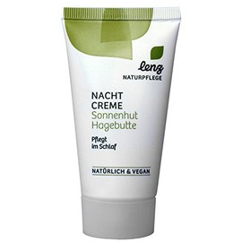 Lenz Naturpflege Night Cream Sun Hat Rose Hip 50 ml