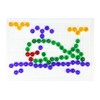 Lena 35627 Mosaic Plug-In Game Set, Mosaic with 120 Transparent