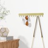 Josmimic Wall Necklace Organizer Holder: Wall Mounted Jewelry Hanging Storage