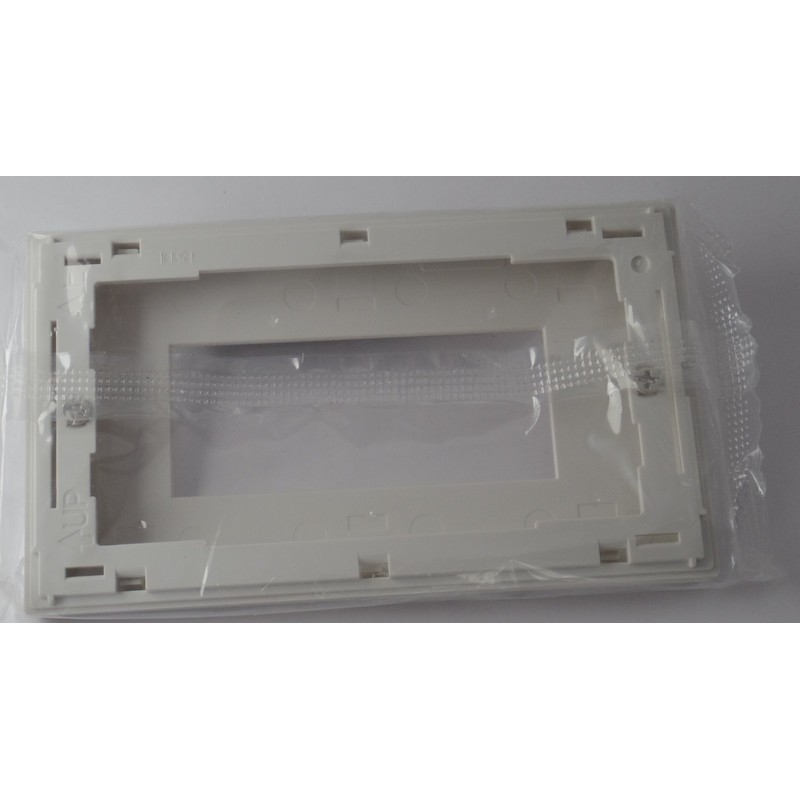 Panasonic Wallplate, 1 連用 3 Pieces Square White wtf8003 W
