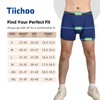 TIICHOO Washable Incontinence Underwear for Men with Front Fly Cotton