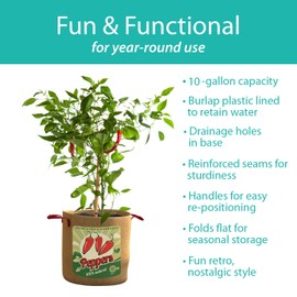 Panacea Products 10 Gallon Grow Bag Peppers