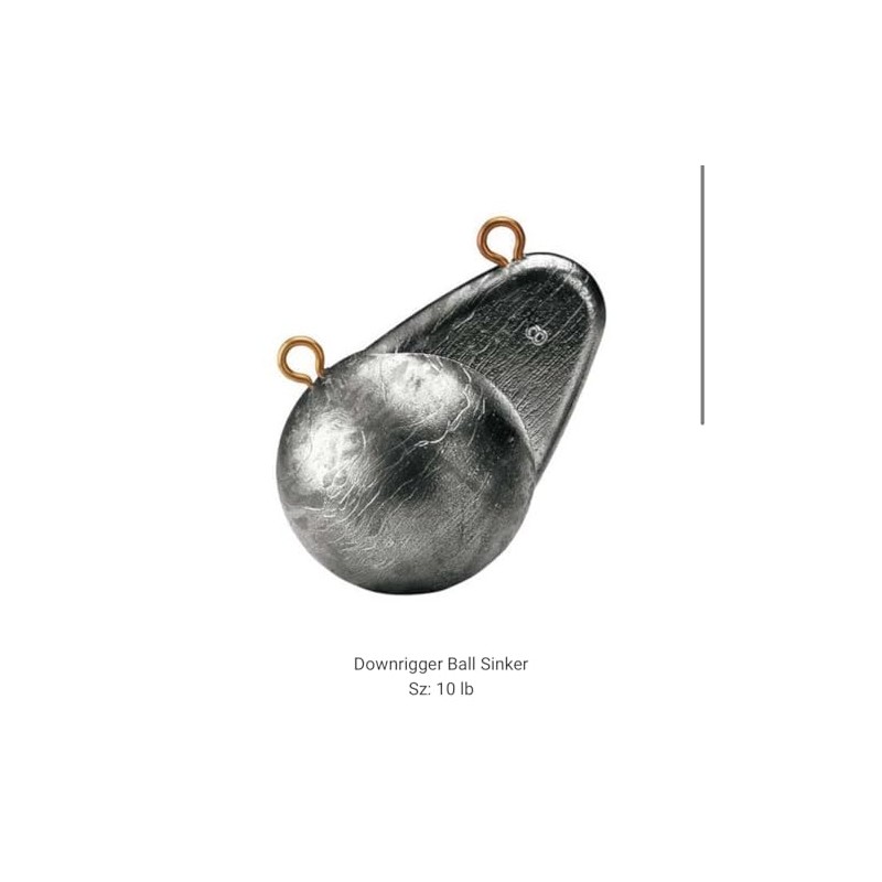 Do It Mold Downrigger Ball Sinker Size 10 lb. Do