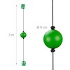 Relaxdays Reflex Ball Boxing, Double End Ball, Hand Eye Coordination