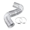 Cenipar Dryer Vent Hose-4 inch Ducting Vent Hose Flexible Aluminum