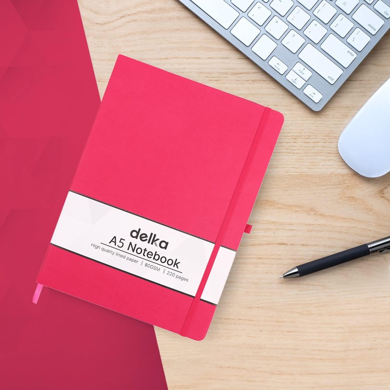 delka A5 Notebook, Notebook A5 Note Book Note Pad Journal