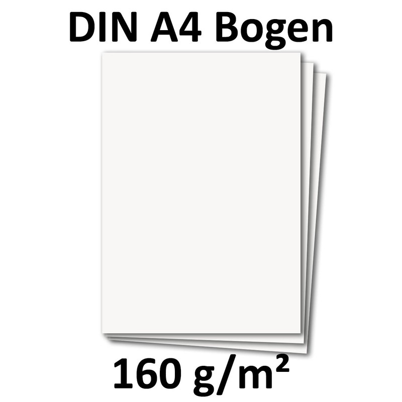 A4 paper sheet Plano sheet 160 g/m² FarbenFroh Gesamtparent