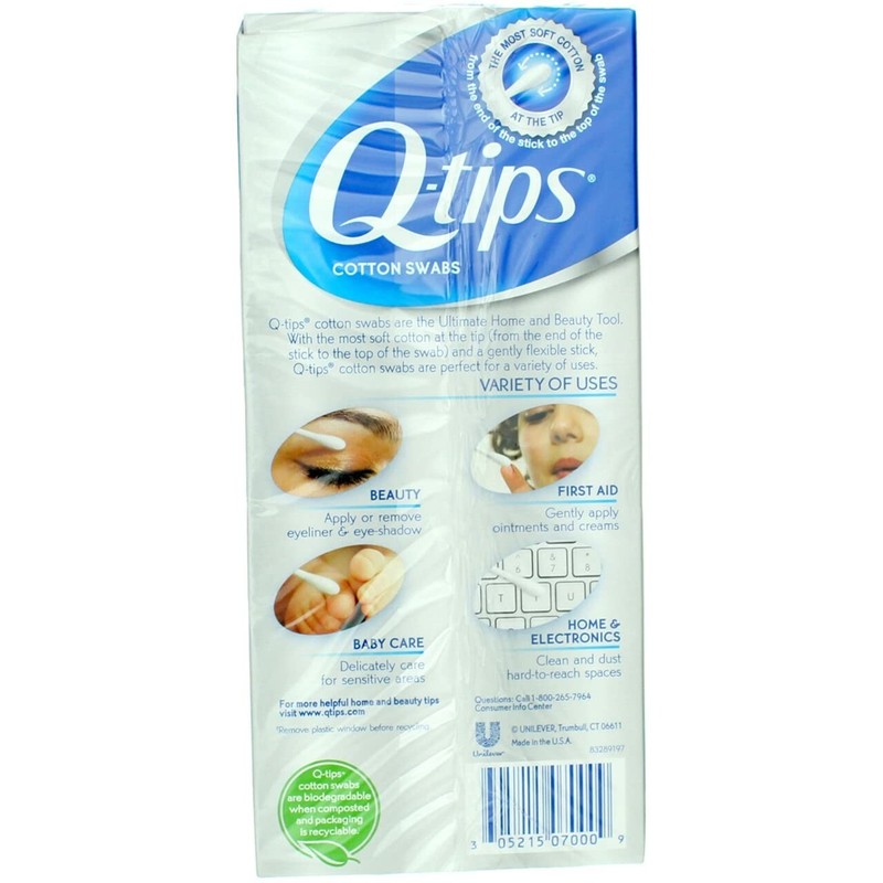 Q-Tips Comfort Cotton Swabs 170 ct , SWAB