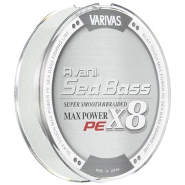 VARIVAS Line Abani Sea Bass PE Max Power X8 Pieces 150M No. 0.8 13.7LB Stealth Gray