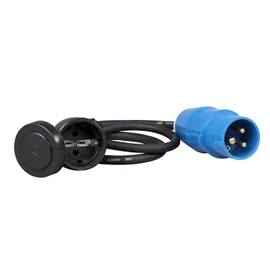 Kopp 147501004 Caravan Adaptor Cable CEE Plug 3-Pin Earthing Contact Coupling