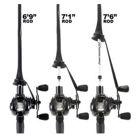 Midwest Outfitters Rod Socks Fishing Rod Sleeve Cover -2Pack- Rod Sock Fishing Pole Covers for Spinning Baitcaster and Youth Fishing Pole Sizes - Rod Cover Comes in Multiple Sizes and Colors