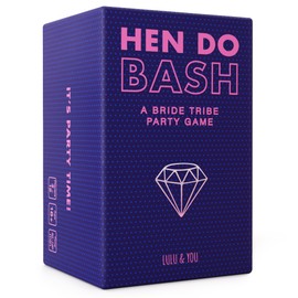 Lulu & You BASH - Bachelorette Party Game, Hen Do Party Games - Hens Night Games, Bachelorette Games - Bridal Shower Party Accessories - 205 Cards