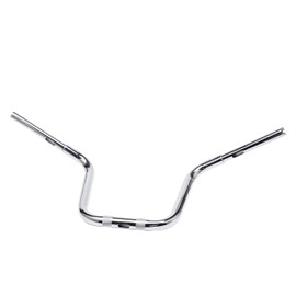 10'' Rise 1-1/4'' Ape Hanger HandleBars Fat Bars Fit Harley Softail 2018-2024 Road King 2014-later' Chrome