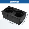 A ABSOPRO Front middle cup holder insert BC3Z7813562AA for Ford