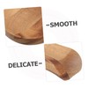 Ciieeo Wood Spoon Rest for Stove Wood Spoon Holder for
