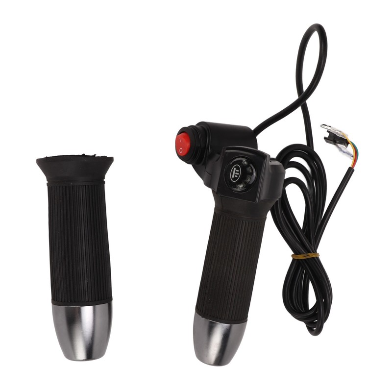 1 Pair Electric Bike Throttle Grip Universal 48V 5 Colors