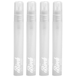 Birch Mini Portable Mist Empty Spray Mister for Craft 10ml (white 4 pk),4 Count (Pack of 1)