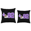 Retro Football Player Apparel Retro Purple Foam Finger Football Player