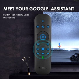 G60SPRO BT 2.4G Dual Mode Voice Remote with Keypad  6-Axis Gyroscope for Smart TV Android TV BOX PC