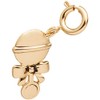 Growing Up Girls Charm - Newborn Baby Rattle