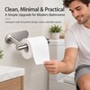 304 Stainless Steel Toilet Paper Holder – Self-Adhesive Wall-Mounted Roll