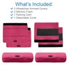 SPRING SEAON Wheelchair Armrest Covers 2 Pack Soft Memory Foam