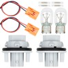 Svicari Rear Tail Light Socket with Wire Harness and Bulb