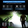 Rechargeable Led Flashlights 5800.000 High Lumens,Super Bright Flashlight True,Powerful Tactical