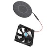 10W Solar Powered Exhaust Fan Monocrystalline Silicon Solar Panel Fan