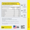 Glutamina en Polvo Sin Sabor 350 g Unflavored Glutamine Powder,