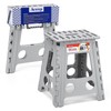 ACSTEP Folding Step Stool 16 Inch Heavy Duty Step Stool
