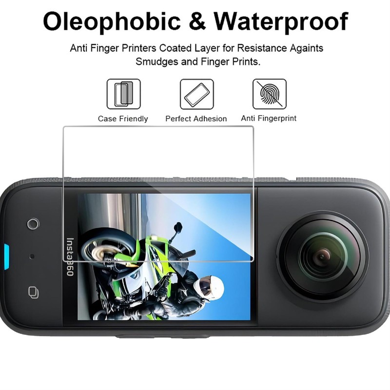GIOPUEY Screen Protector for Insta360 X5, HD Ultra Thin Flexible