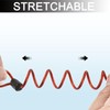 sourcing map Reminder Cable, Disc Lock Reminder Cable Security Steel