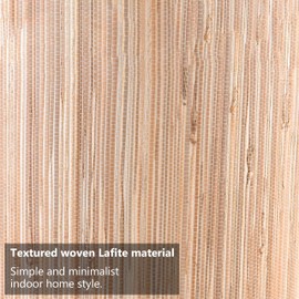 GOSO 10 Inch Tall Drum Boho Lamp Shades Set of 2 Small, 10" x10" x10" (Spider) Yellow Natural Straw Woven Lampshades for Table Lamps & Wall Lampshade Replacement Farmhouse Assembly Required