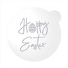 LissieLou Hoppy Easter Cookie Embosser Easter Icing Fondant Stamp -